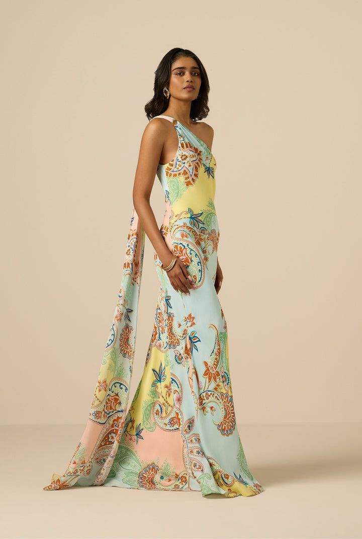 Robe asymétrique Yuti