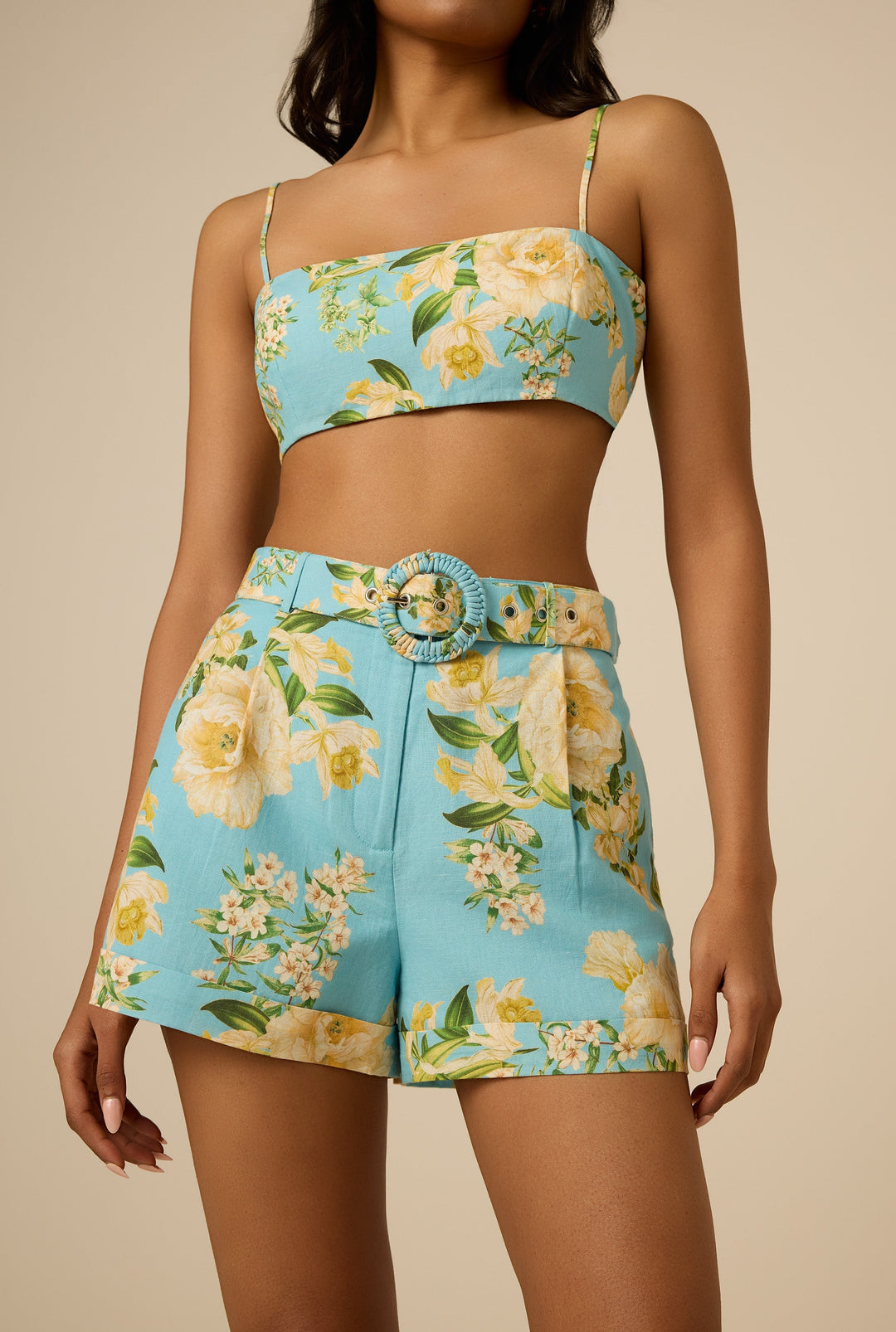 Shorts Ajia à boucle