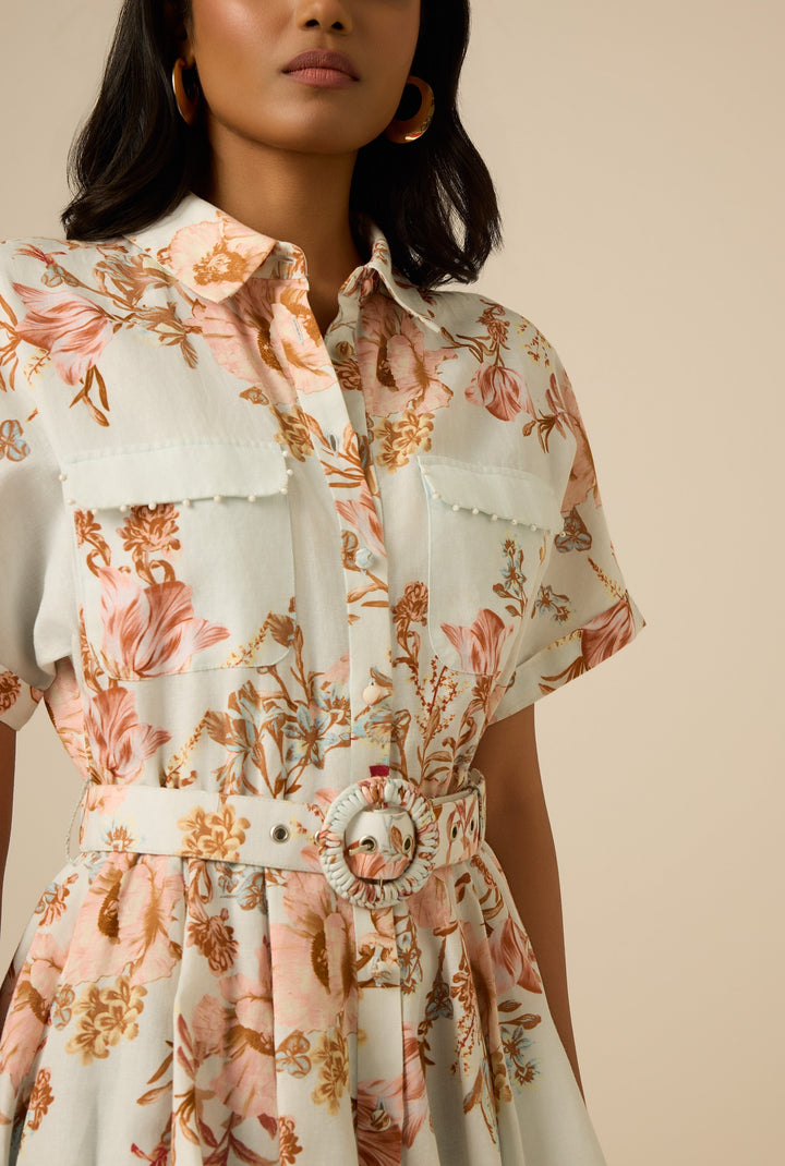 Robe courte Ezra Buckle