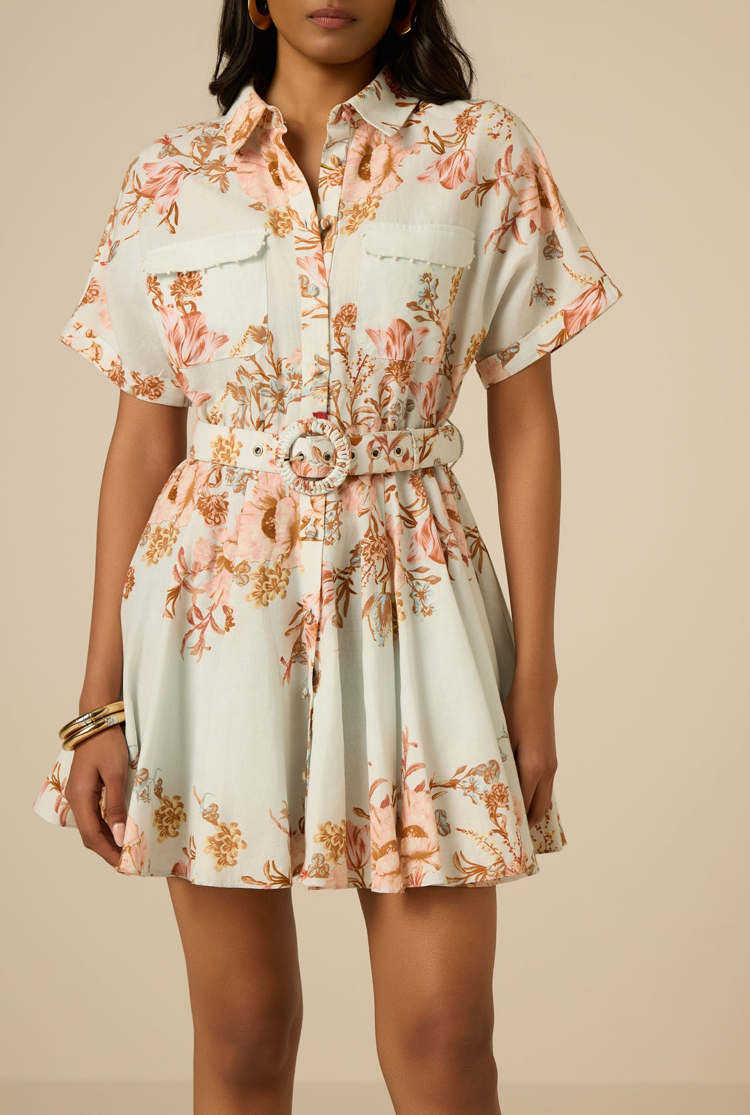 Robe courte Ezra Buckle