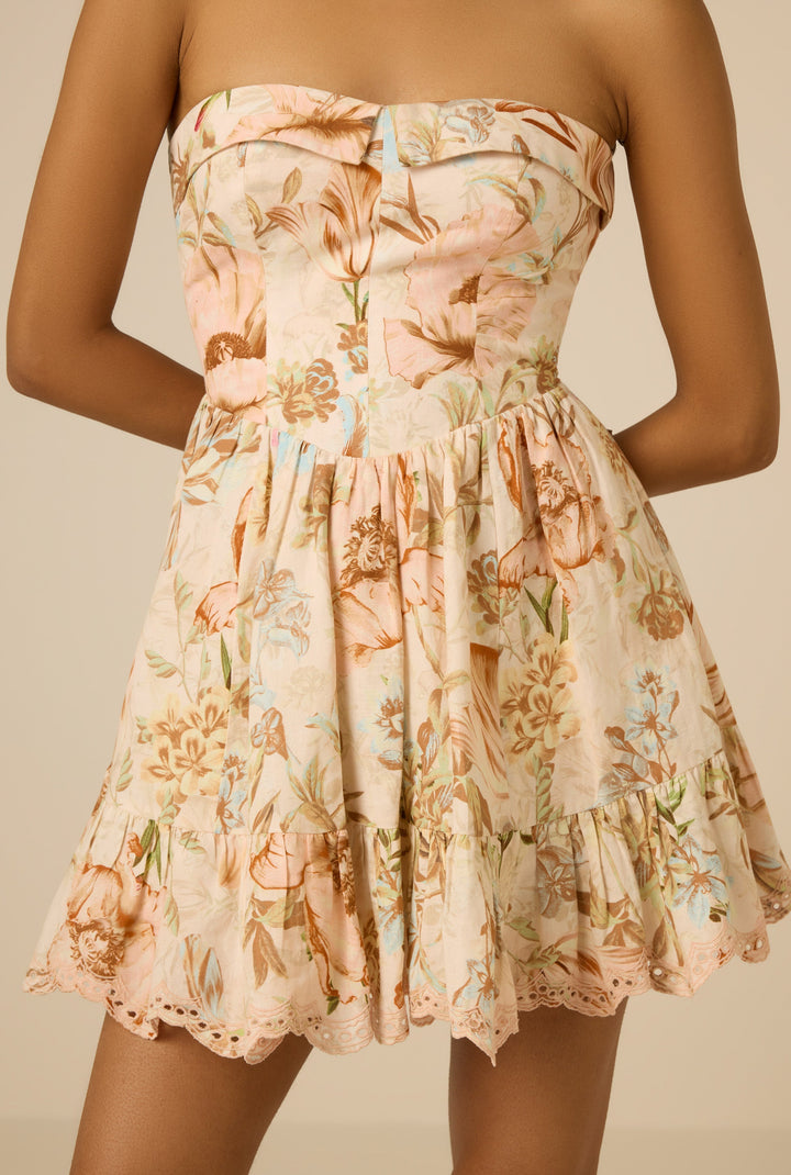 Robe Courte Épaules Dénudées