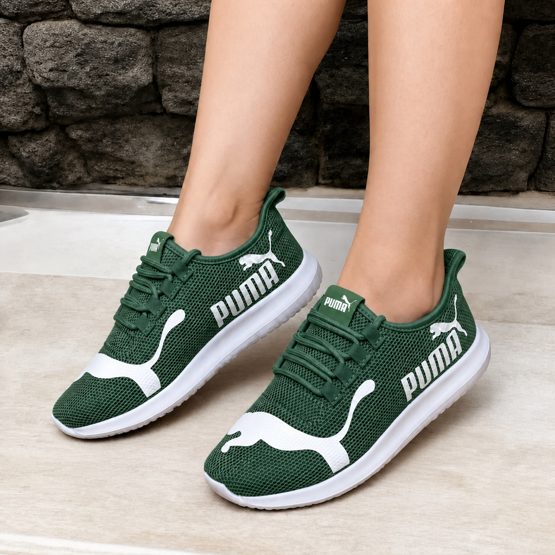 PM-Damen Leichte Mesh-Sneaker