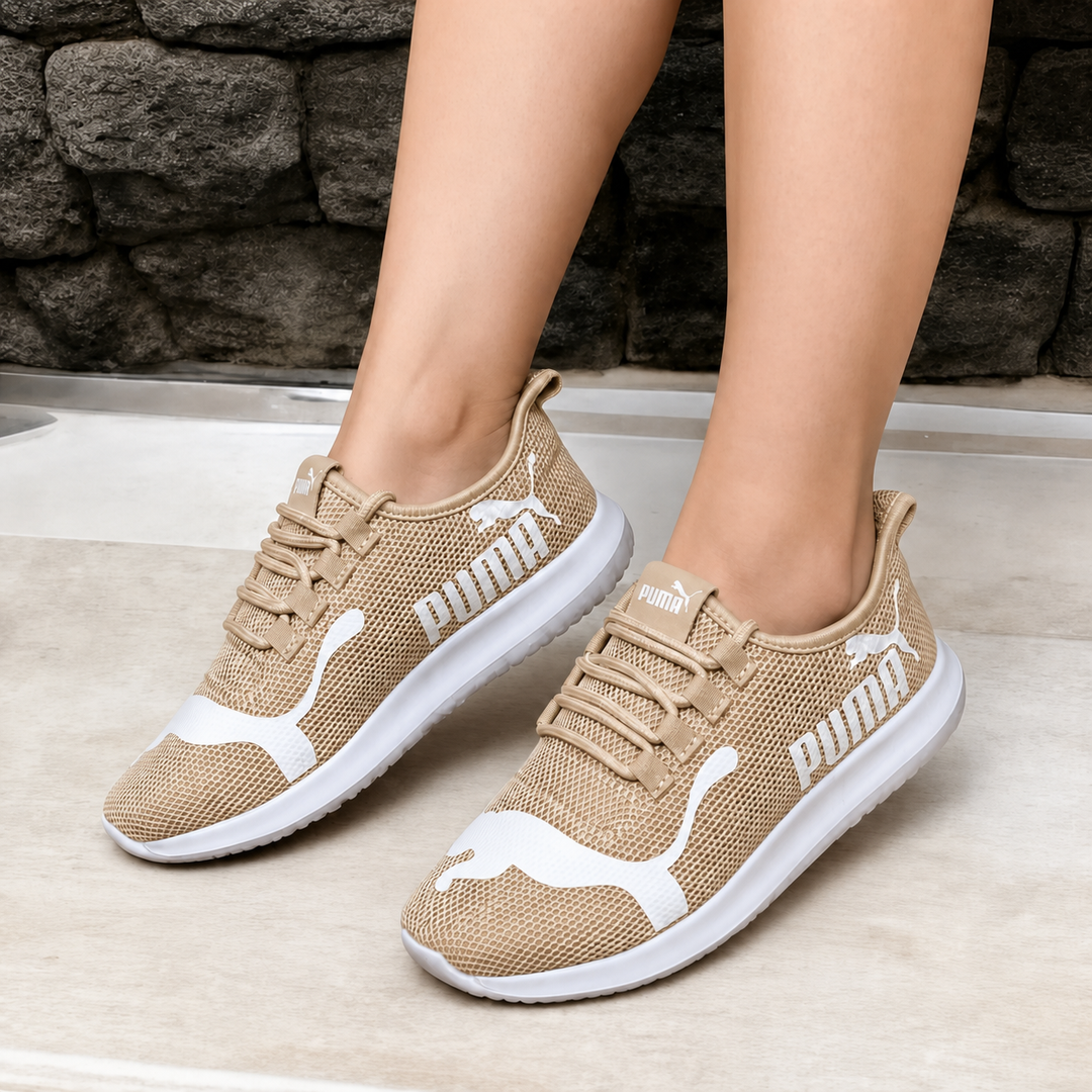 PM-Damen Leichte Mesh-Sneaker