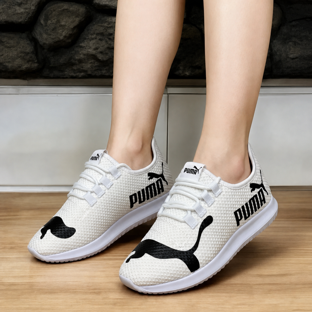 PM-Damen Leichte Mesh-Sneaker