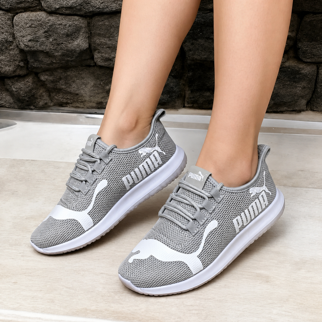 PM-Damen Leichte Mesh-Sneaker