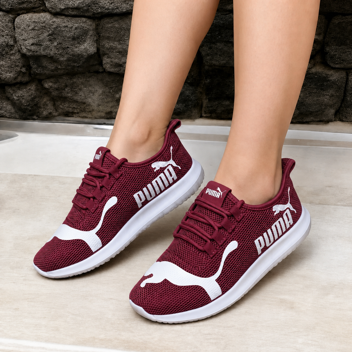 PM-Damen Leichte Mesh-Sneaker