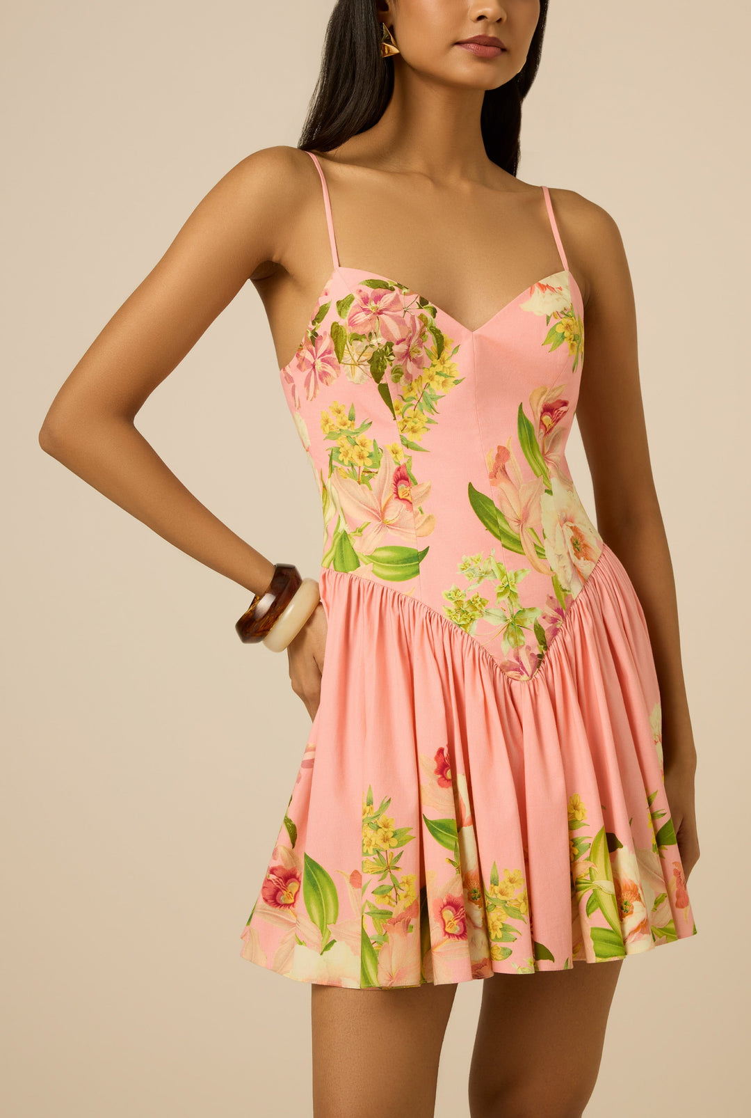 Mini-robe corset Lena